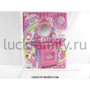 ТРЮМО Д/ДЕВОЧЕК НА БАТ. СО СВЕТОМ И ЗВУКОМ, С АКСЕСС. В КОР. 64*50*11СМ в кор.6шт ― Luckfamily.ru