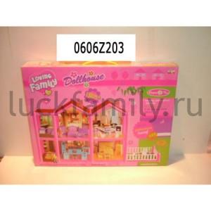 ДОМ Д/КУКОЛ 136ДЕТ. В КОР. 39*33*5СМ в кор.24шт ― Luckfamily.ru