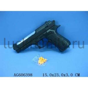 ПИСТОЛЕТ ПНЕВМ. С ПУЛЬКАМИ В ПАК. 15*23*3СМ в кор.2*144шт ― Luckfamily.ru