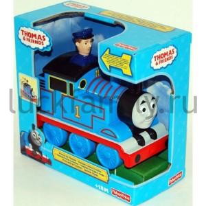 "МАТТЕЛ". FISHER PRICE "СМЕЙСЯ И УЧИСЬ" ПОЕЗД-АЛФАВИТ в кор.2шт ― Luckfamily.ru