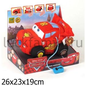             Игрушка мягкая МУЛЬТИ-ПУЛЬТИ DISNEY "Молния Маккуин", вибро, озвуч. русс. чип в кор. 20см ― Luckfamily.ru