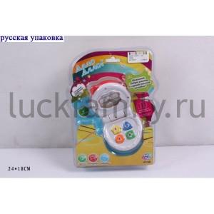 СОТОВЫЙ ТЕЛЕФОН ОЗВУЧ., РУССИФИЦ., ЦВЕТ В АССОРТ. 7099C В ПЛАСТ. (РУСС. УП.) 24*18СМ в кор.2*48шт ― Luckfamily.ru