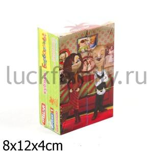КУБИКИ В КАРТИНКАХ 42 (БАРБОСКИНЫ) в кор.32шт ― Luckfamily.ru