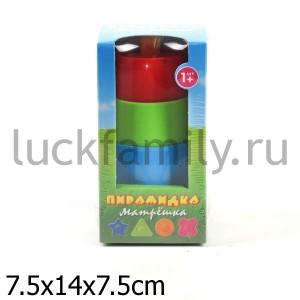 ПИРАМИДКА "МАТРЕШКА" в кор.16шт ― Luckfamily.ru