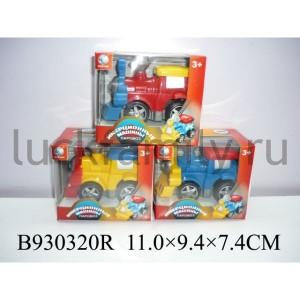 ПАРОВОЗ ИНЕРЦ. ЦВЕТ В АССОРТ. T157 В РУСС. КОР. 11*9*7СМ в кор.2*108шт ― Luckfamily.ru