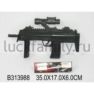 АВТОМАТ ПНЕВМ. С ОПТИЧ. ПРИЦЕЛОМ, С ПУЛЬКАМИ MP7A1-F В ПАК. 35*17*6СМ в кор.2*36шт ― Luckfamily.ru