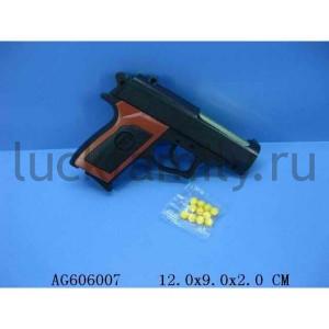 ПИСТОЛЕТ ПНЕВМ. С ПУЛЬКАМИ В ПАК. 12*9*2СМ в кор.2*240шт ― Luckfamily.ru