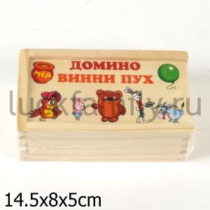 ДОМИНО "ИГРАЕМ ВМЕСТЕ-БУРАТИНО" ВИННИ ПУХ в кор.36шт ― Luckfamily.ru
