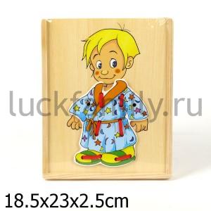 ДЕР. ИГРУШКА "ИГРАЕМ ВМЕСТЕ-БУРАТИНО" ШНУРОВКА в кор.48шт ― Luckfamily.ru