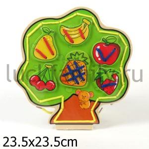 ДЕР. ИГРУШКА "ИГРАЕМ ВМЕСТЕ-БУРАТИНО" ШНУРОВКА ДЕРЕВО в кор.36шт ― Luckfamily.ru