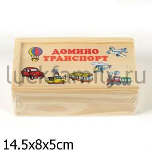ДОМИНО ДЕРЕВ. "ИГРАЕМ ВМЕСТЕ-БУРАТИНО" ТРАНСПОРТ в кор.36шт ― Luckfamily.ru