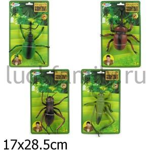 НАСЕКОМОЕ "ИГРАЕМ ВМЕСТЕ"В АССОРТ. НА КАРТ. в кор.8*12шт ― Luckfamily.ru