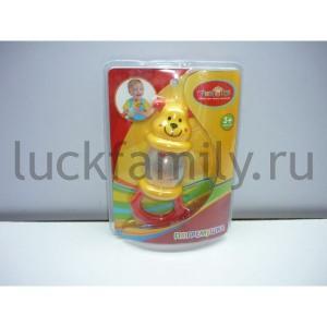 ПОГРЕМУШКА "ИГРАЕМ ВМЕСТЕ" НА БЛИСТЕРЕ 22*16*3СМ в кор.48шт ― Luckfamily.ru