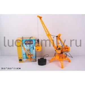 СТРОИТ. КРАН Р/У СО СВЕТОМ 9420 В РУСС. КОР. 28*20*11СМ в кор.2*24шт ― Luckfamily.ru