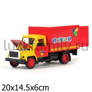 МАШИНА "ТЕХНОПАРК" МЕТАЛЛ. ИНЕРЦ. ГАЗ 3307 ИГРУШКИ, 1:43 В РУСС. КОР. в кор.2*24шт ― Luckfamily.ru