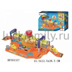 ИГРОВОЙ НАБОР АВТОМОЙКА С 2-МЯ МАШИНКАМИ В КОР. 42*13*29СМ в кор.12шт ― Luckfamily.ru