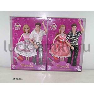 НАБОР ИЗ 2-Х КУКОЛ С АКСЕСС., В АССОРТ. В ПЛАСТ. КОР. в кор.2*24наб ― Luckfamily.ru