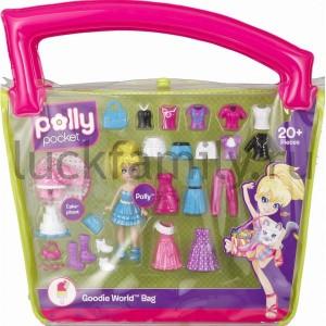 "МАТТЕЛ". POLLY POCKET  СУМКА С КУКЛОЙ И АКСЕССУАРАМИ в кор.6шт ― Luckfamily.ru