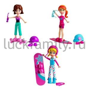 "МАТТЕЛ". POLLY POCKET КУКЛА С АКСЕССУРАМИ в кор.8шт ― Luckfamily.ru