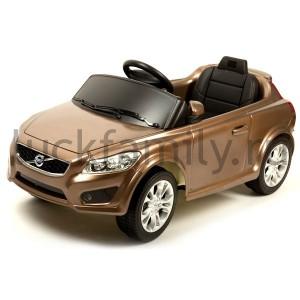 АККУМУЛЯТОРНЫЙ АВТОМОБИЛЬ VOLVO C30 СВЕТ+ЗВУК, Р/У ПУЛЬТ, MP-3, ЦВЕТ В АССОРТ. В КОР. в кор.1шт ― Luckfamily.ru