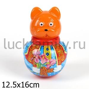 НЕВАЛЯШКА МАЛАЯ КОТ "ФЕЛИКС" В ПАК. в кор.14шт ― Luckfamily.ru