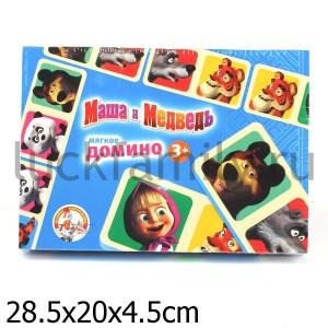 ДОМИНО. МАША И МЕДВЕДЬ. в кор.8шт ― Luckfamily.ru