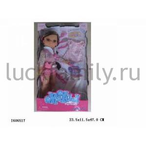 КУКЛА С НАБОРОМ ОДЕЖДЫ И АКСЕСС. В КОР. 24*12*47СМ в кор.2*9шт ― Luckfamily.ru