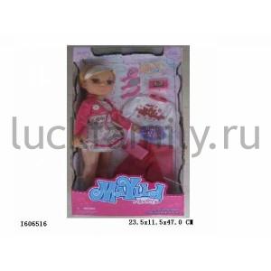КУКЛА С НАБОРОМ ОДЕЖДЫ И АКСЕСС. В КОР. 24*12*47СМ в кор.2*9шт ― Luckfamily.ru