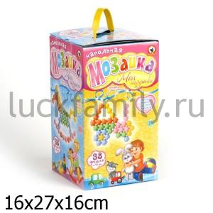 НАПОЛЬНАЯ МОЗАИКА (МИЛК) "МОИ ИГРУШКИ" 38 ФИШЕК в уп.6шт ― Luckfamily.ru