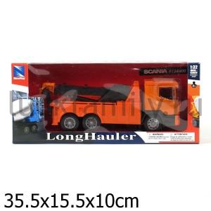 МАШИНА МЕТАЛЛ.  1:32 SCANIA R124/400 TOW TRUCK, ОТКРЫВ. ДВЕРИ В КОР. в кор.2*6шт ― Luckfamily.ru