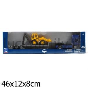 ТРЕЛЛЕР МЕТАЛЛ. 1:32 1952 1:43 MAN F2000 LOWBOY TRAILER WITH 1:48 DC BAC В КОР. в кор.12шт ― Luckfamily.ru