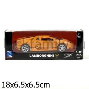 МАШИНА МЕТАЛЛ. "LAMBORGHINI MURCIELAGO " 1:32, ОТКРЫВ. ДВЕРИ, ЦВЕТ В АССОРТ. В КОР. в кор.4*12шт ― Luckfamily.ru