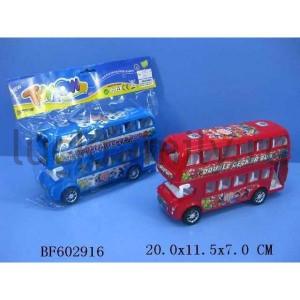 АВТОБУС ИНЕРЦ. ЦВЕТ В АССОРТ. В ПАК. 20*12*7СМ в кор.2*72шт ― Luckfamily.ru