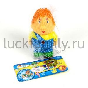 ИГРУШКА ДЛЯ КУПАНИЯ "ИГРАЕМ ВМЕСТЕ" КАРЛСОН В СЕТКЕ (РУСС. УП.) в кор.12*24шт ― Luckfamily.ru