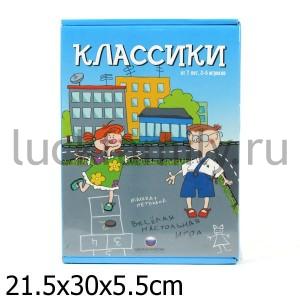 НАСТОЛЬНАЯ ИГРА "КЛАССИКИ" в кор.12шт ― Luckfamily.ru