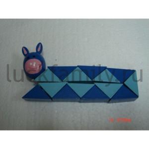 ГОЛОВОЛОМКА-ЗМЕЙКА "ИГРАЕМ ВМЕСТЕ" "ОСЛИК" В ПАК. 22,5*2,5*4CM в кор.12*24шт ― Luckfamily.ru