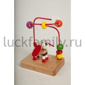 ЛАБИРИНТ МАЛЫЙ "ИГРАЕМ ВМЕСТЕ" "БУРАТИНО" СОБАКА В КОР. 10*7*13CM в кор.48шт ― Luckfamily.ru