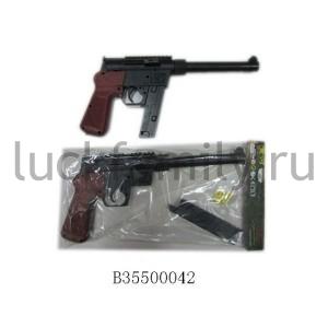 ПИСТОЛЕТ ПНЕВМ. С ПУЛЬКАМИ 399 В ПАК. в кор.2*54шт ― Luckfamily.ru