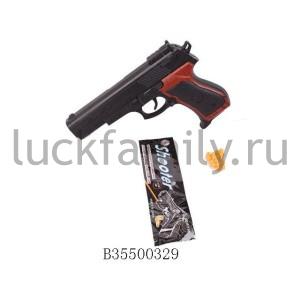 ПИСТОЛЕТ ПНЕВМ. С ПУЛЬКАМИ P718 В ПАК. в кор.2*144шт ― Luckfamily.ru