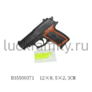 ПИСТОЛЕТ ПНЕВМ. С ПУЛЬКАМИ 809 В ПАК. 12*8*2СМ в кор.2*300шт ― Luckfamily.ru