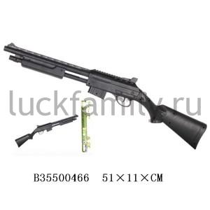 РУЖЬЕ ПНЕВМ. С ПУЛЬКАМИ M710 В ПАК. 51*11СМ в кор.2*24шт ― Luckfamily.ru