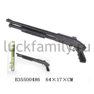 РУЖЬЕ ПНЕВМ. С ПУЛЬКАМИ M690 В ПАК. 64*17СМ в кор.2*24шт ― Luckfamily.ru
