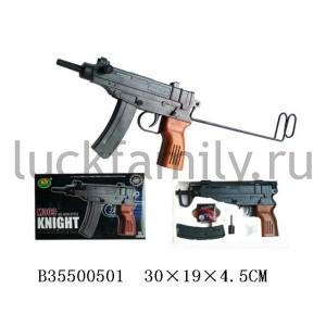 АВТОМАТ ПНЕВМ. С ПУЛЬКАМИ M309 В КОР. 30*19*5СМ в кор.24шт ― Luckfamily.ru
