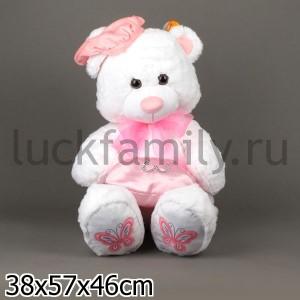МИШКА-ДЕВОЧКА 59СМ ― Luckfamily.ru