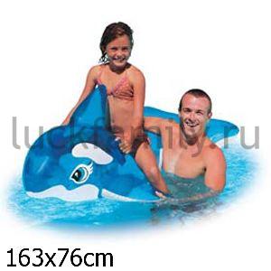 КАСАТКА НАДУВНАЯ 163*76СМ/152*114СМ С РУЧКАМИ В КОР. (БОИТСЯ ХОЛОДА) в кор.6шт ― Luckfamily.ru