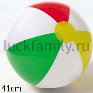 МЯЧ ЦВЕТНЫЕ ДОЛЬКИ 41СМ В ПАК. (БОИТСЯ ХОЛОДА) в кор.72шт ― Luckfamily.ru