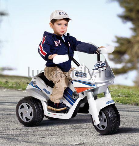 Электромотоцикл Peg-Perego Raider Police