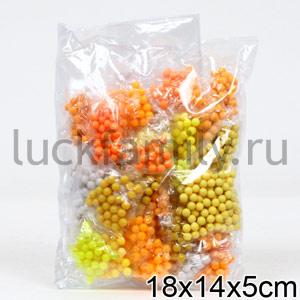 ПУЛЬКИ ЦВЕТ В АССОРТ. 160BB WS1028 В ПАК. 21*22СМ в кор.20уп. ― Luckfamily.ru