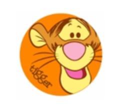 Подушка мягкая Disney круглая 38 см Tigger