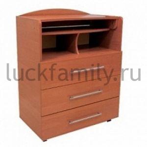 Комод детский пеленальный ЛДСП МАДАГАСКАР 780/480/3 с полками Орех ― Luckfamily.ru